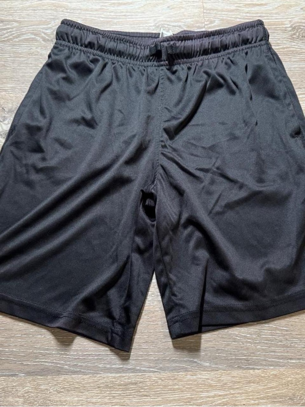 Athletic Works Black Kids Athletic Shorts
